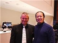 Karl Yang with Australia Conductor Max Mcbride