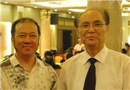 Karl Yang with Tian YuBin President of China Chorus Association