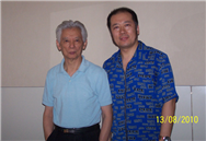 Karl with Composer,Conductor Xiao Bai