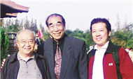 Karl with Lyricist Yu Qiao and Conductor Xingqiao Sui