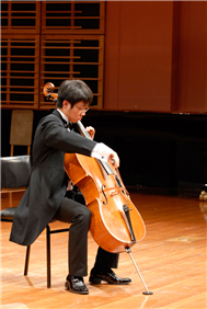 Cellist George Yang