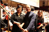 Karl with National Centre For The Performing Arts Chorus Master Lingfen Wu